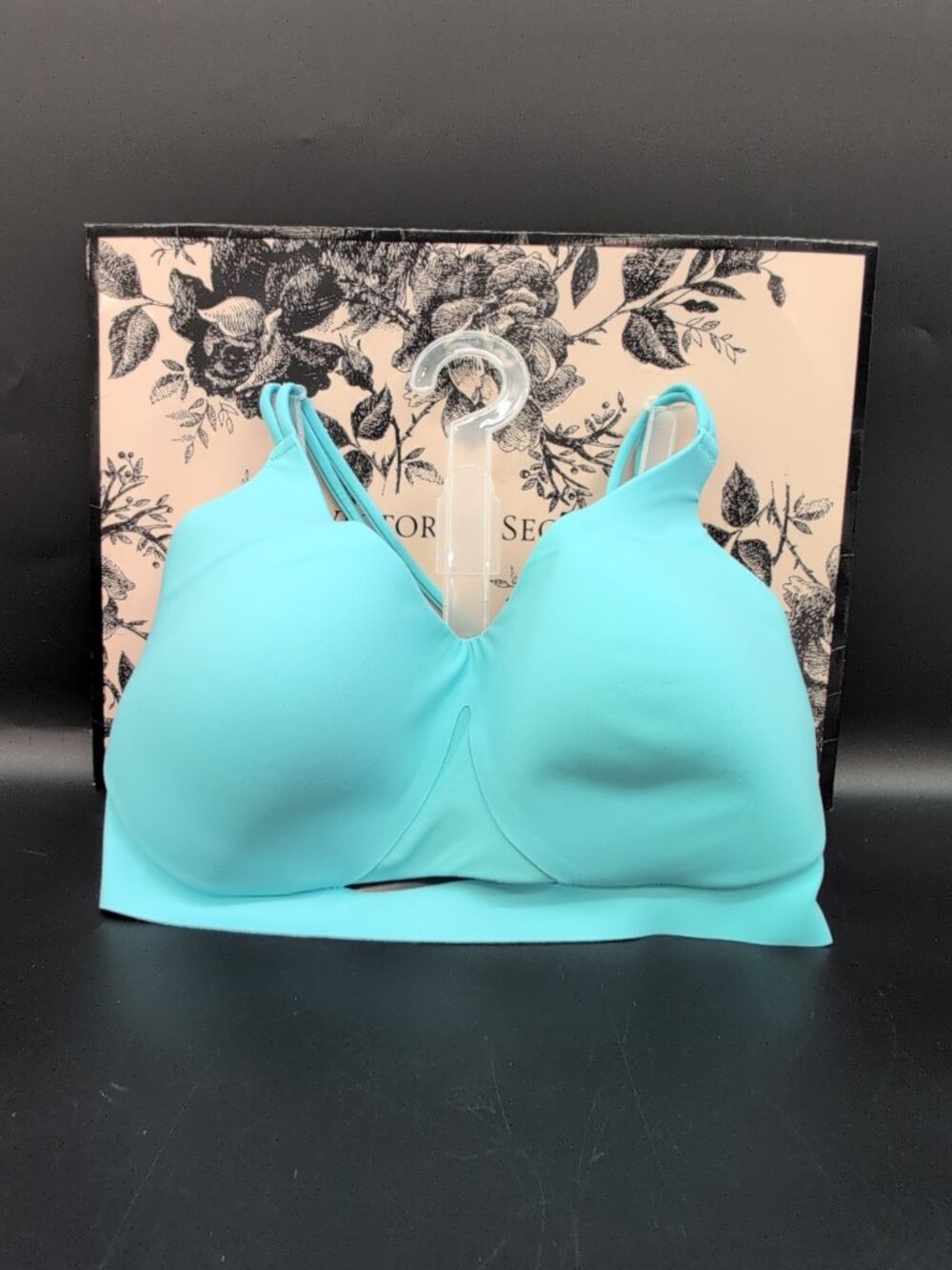 Victoria Secret VSX Elevate Strappy Comfort Sports Bra S-DD Turquoise Oasis
